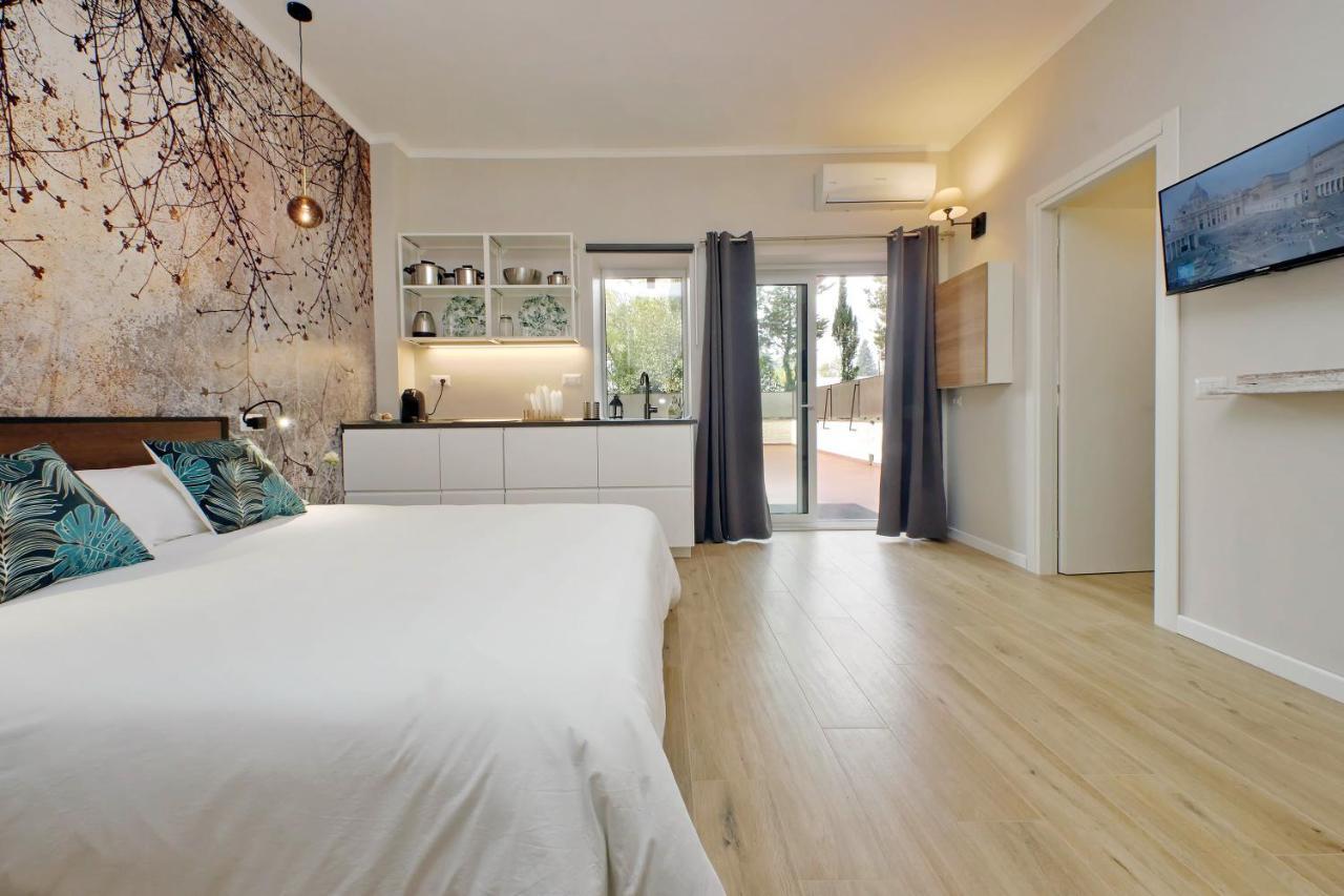 Aurelia Antica Terrace Apt Free Pool And Parking روما المظهر الخارجي الصورة