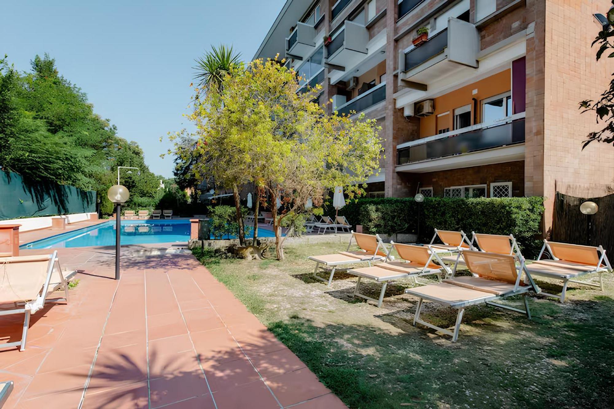 Aurelia Antica Terrace Apt Free Pool And Parking روما المظهر الخارجي الصورة